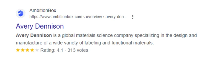 Avery Dennison Corporation's Client Reviews