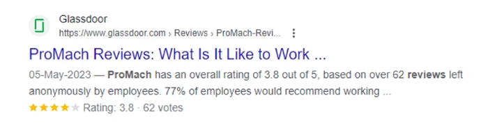 ProMach's Client Reviews